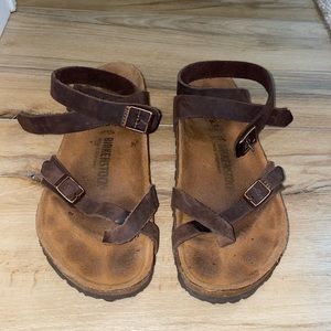 Birkenstocks - Yara Oiled Leather Habana - 8-8.5